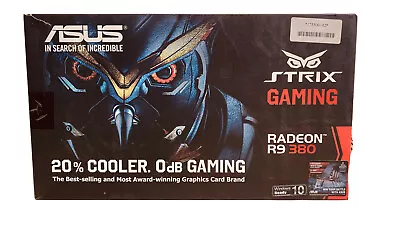 ASUS STRIX Radeon R9 380 4GB GDDR5 GAMING Graphics Card 3473 • $239.99