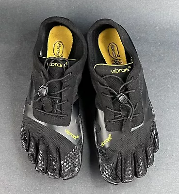 Vibram Fivefingers KSO EVO Black Training Shoe Women 9-9.5 EU 41-14W0701 • $65