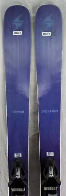 16-17 Blizzard Black Pearl Used Women Demo Ski W/Binding Size 159cm#087229 • $179