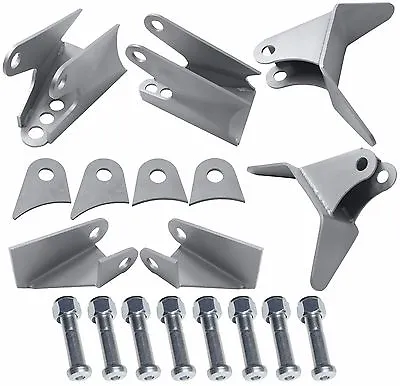 Triangulated 4 Link Brackets Only Weld On Steel Air Ride Suspension 4Link • $123.75