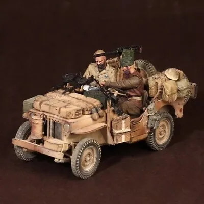 UK Shipping 1:35 Scale Unpainted Resin Figure UK Special Forces SAS WW2 • £5.50