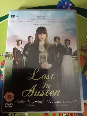 Lost In Austen UK DVD - Jemima Rooper Gemma Arterton Hugh Bonneville 2 Disc Set. • £3.69