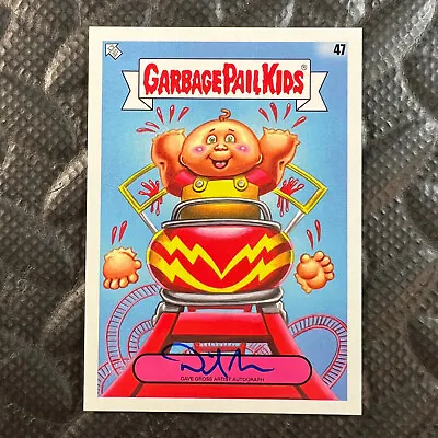 Garbage Pail Kids At Play 2024 David Gross Autograph Auto Card 47 Roddy Coaster • $53.99