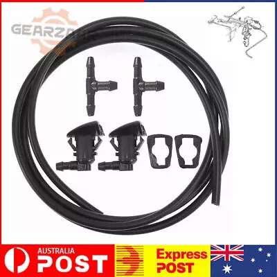 Windscreen Wiper Washer Spray Jet Nozzle Hose Kit For Jeep Grand Cherokee 11-17 • $16.79