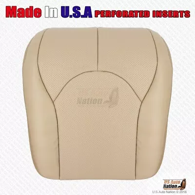 Driver Bottom Perforated Leather Cover Tan For 1996 1997 Mercedes Benz SL320 • $165.77