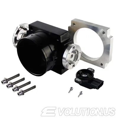 $103.55 • Buy Reverse 90mm Throttle Body With TPS For Toyota Supra 1JZ-GTE 90-93 2JZ-GTE 93-98