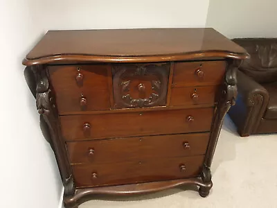 $1 • Buy Wooden Dresser Used Good Condition
