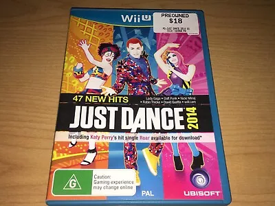 Just Dance 2014 Nintendo Wii U Game Complete Pal. • $13.99