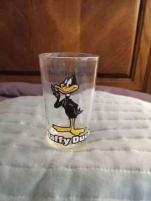 Daffy Duck Clear Small Drink Glass  Porky B48 • $14