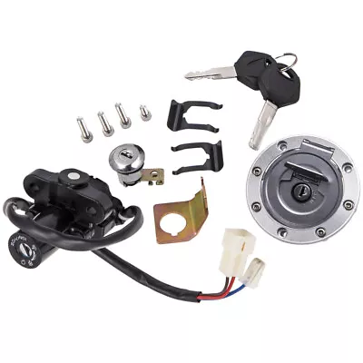 Top Ignition Switch Seat Gas Cap Lock Key Set For Yamaha 2006-2012 YZF R1 R6 R6S • $67.40
