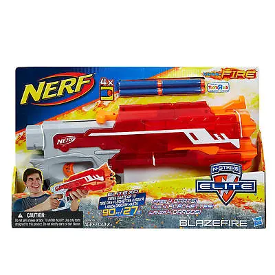 NERF Elite XD BLAZEFIRE Dart BLASTER Rare SONIC Fire • $129.95