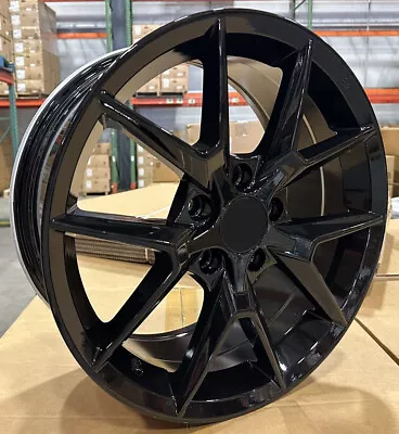 (4pc) 17x7.5 Wheels For HONDA Style Black 5x114.3 TYPE R Rims CRV HRV CIVIC TSX • $775