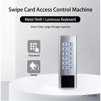 IDOME Access Control Keypad Outdoor RFID Swipe Card Plastic Case FREE 10 FOB UK • £35.45