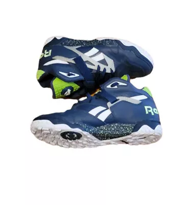 Reebok Pump Preseason Paydirt Blue/Green/White Seattle Seahawks Rare Retro 11.5  • $225