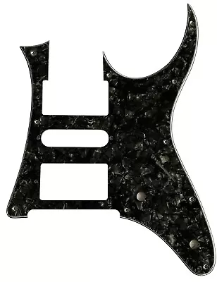 New 4 Ply Guitar Pickguard For Ibanez RG 350 EX Style Scratch PlateBlack Pearl • $11.99