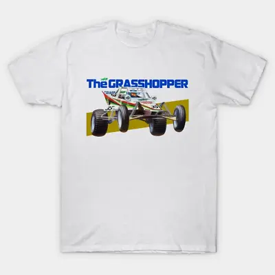 T Shirt THE GRASSHOPPER S M L XL 2XL 3XL Mens Classic Fit TAMIYA RC • $49.99