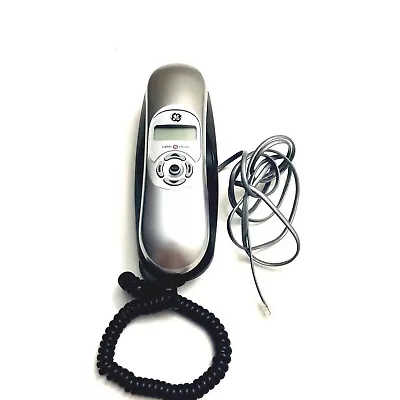 General Electric 29267GE3B Corded Line Caller ID Phone Wall Silver Black 8'Tall  • $11.25