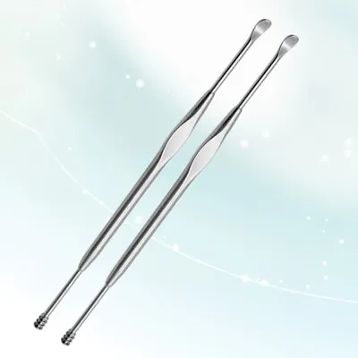 2pcs Ear Spoon Massage Ear Spoon Handheld Ear Scope Ear Pick Spoon Canal • £4.40