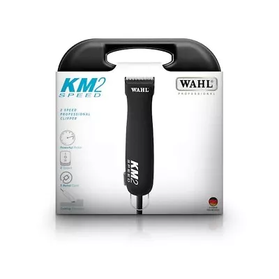 Wahl KM 2 Speed Professional Pet Dog Corded Clipper With Metal Combos • $230