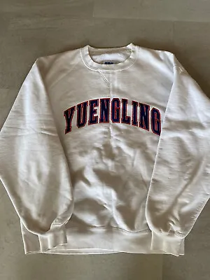 $4.99 • Buy VTG Yuengling Men's Brewery Crewneck Pullover Sweatshirt Sz Large USA Beer Lager