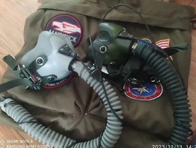 2 PCS-MBU 12 OXYGEN MASK ACCESORIES FOR PILOT HELMET (REPLICA)Scala 1:1-FREE BAG • $780