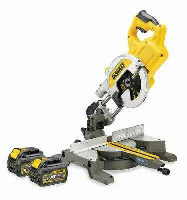 £550 • Buy DeWALT XR 54V Cordless Mitre Saw Set Dcs777t2 Chop Saw Flexvolt
