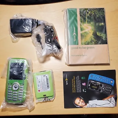 LG Rumor LX260 - Green And Silver ( Sprint ) Very Rare Slider Phone - NEW In BOX • $149