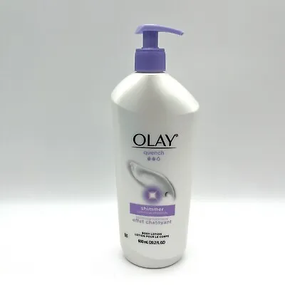 Olay Quench Shimmer Body Lotion Luminous Minerals Pump 20.2 Oz New • $125