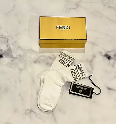 Fendace Fendi Versace Women’s Socks Nwt • $79.95