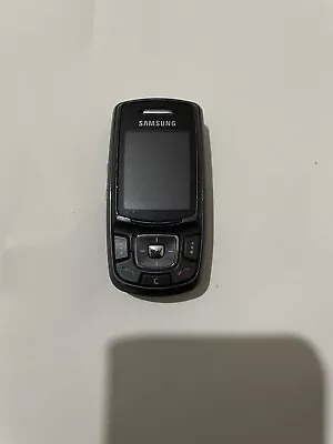 Samsung SGH E370 - Ebony Black (Tesco/O2) Mobile Phone • £12