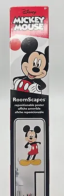 MICKEY Mouse Wall Decal Nursery Kids Room Toddler Decor Peel Stick  24'' X 18'' • $11.95