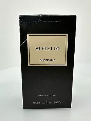 O Boticario Styletto Eau Toilette 100ml 3.4 Fl Oz • $52.25