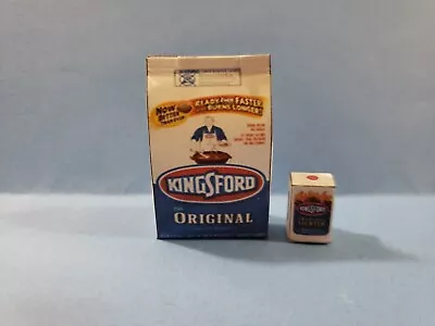 $2.99 • Buy DOLLHOUSE Miniature Bag Charcoal And Box Lighter
