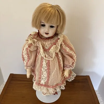 11.5” Mundia Collection Christine Et Cecile Porcelain Doll France • $68