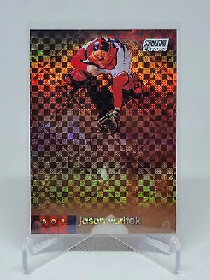 2020 Stadium Club Chrome X-Fractor #58 Jason Varitek E7E • $1.75