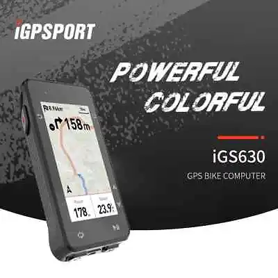 IGPSPORT IGS630 Bike Computer Global Offline Map GPSCycling Wireless Speedometer • $177.92