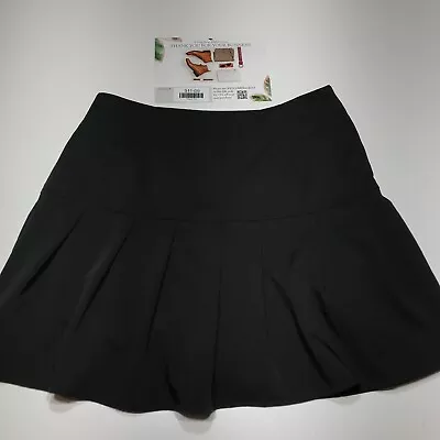 Zaful Skort Womens Size US 8 Large Black Lined Active Tennis Outdoor Side Zip • $11.99