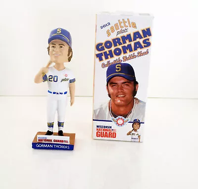 2013 Milwaukee Brewers Seattle Mariners Gorman Thomas Bobblehead In Box • $12