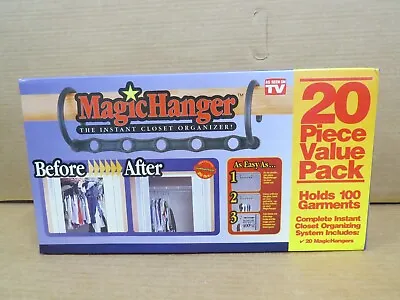 Magic Hanger As Seen On TV Space Saving 20 Piece Value Pack Closet Organizer • $19.99