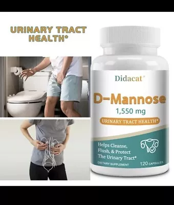 D Mannose Ultra Strong 1550mg Strength 30 Tablets Urinary Tract Health • $28