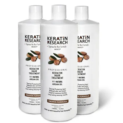 Complex Global Brazilian Blowout Keratin Hair Treatment 3x1000ml Express Formula • $341.45