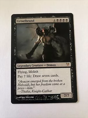 Griselbrand *Avacyn Restored* 2012 *MYTHIC* LP - / MP + *MTG* Magic • $7