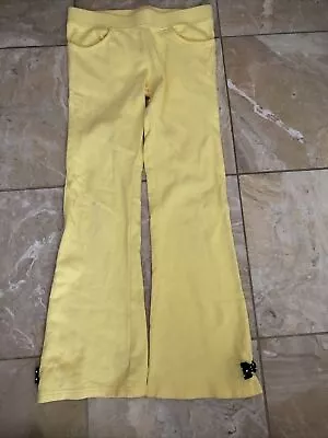 $18 • Buy Gymboree Bee Chic Bow Flare Pant Honeybee Yellow Size 8