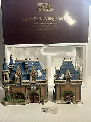 Mickey's Christmas Carol Dept 56 Two-Piece Disney Parks Village Series 5350-3 • $60