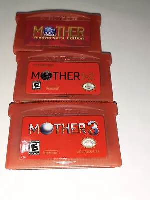 Nintendo Game Boy Advance GBA Mother Anniversary Edition  1+2 & 3 • $129.99