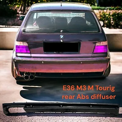 92-99 For BMW E36 Tourig 3-Series M3 And Mtech Rear Bumper Diffuser (Oem Quality • $70