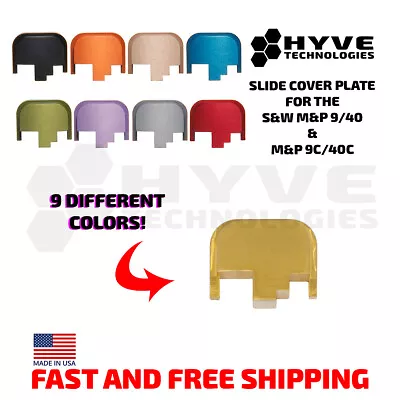 Hyve Technologies Slide Cover Plates For The S&W M&P 9/.40 & 9c/.40c • $22.99