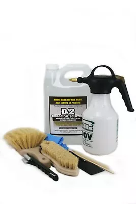 D/2 Biological Solution - 1 Gallon Gravestone / Monument Cleaning Kit • $99.95