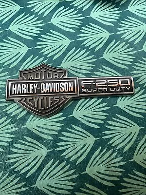 2006 F-250 Super Duty Harley Davidson Emblem Fender Badge 2004 2005 2007 Gate • $180