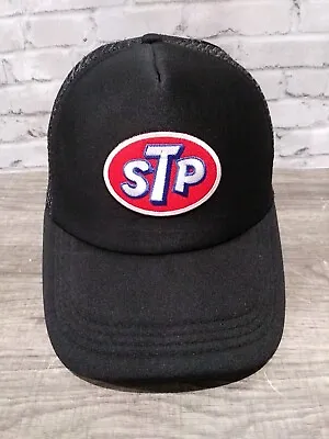 STP Stone Temple Pilots Black Trucker Hat Cap Classic Rock Band Snapback • $21